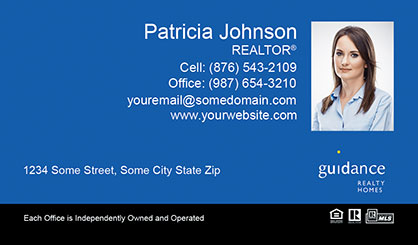 Guidance-Realty-Business-Card-Core-With-Small-Photo-TH54-P2-L1-D3-Blue-Black