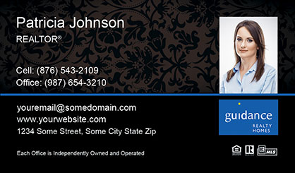 Guidance-Realty-Business-Card-Core-With-Small-Photo-TH61-P2-L1-D3-Blue-Black-Others