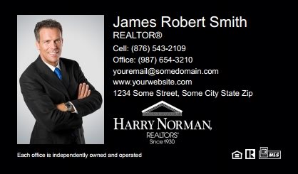 Harry Norman Business Cards HNR-BC-001