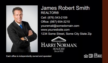 Harry Norman Business Cards HNR-BC-002