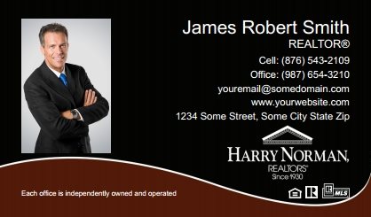 Harry-Norman-Business-Card-Compact-With-Medium-Photo-TH10C-P1-L3-D3-Black-White