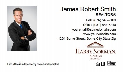 Harry-Norman-Business-Card-Compact-With-Medium-Photo-TH10W-P1-L1-D1-White