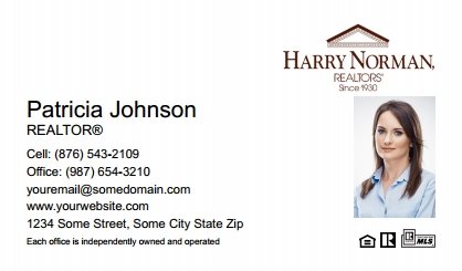 Harry-Norman-Business-Card-Compact-With-Small-Photo-TH06W-P2-L1-D1-White