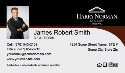 Harry-Norman-Business-Card-Compact-With-Small-Photo-TH27C-P1-L3-D1-Black-White