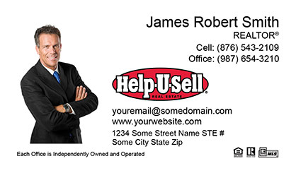 Help-U-Sell-Business-Card-Core-With-Full-Photo-TH56-P1-L1-D1-White