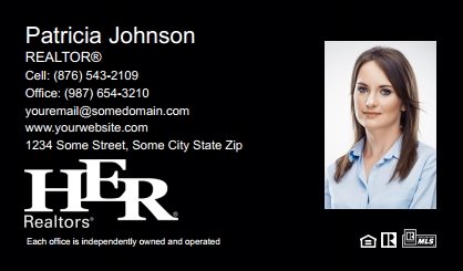 Her-Realtors-Business-Card-Compact-With-Medium-Photo-TH18B-P2-L3-D3-Black