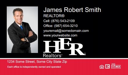 Her-Realtors-Business-Card-Compact-With-Medium-Photo-TH19C-P1-L3-D3-Red-Black-White