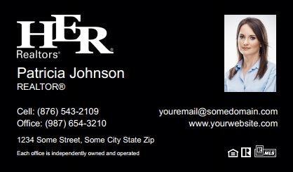 Her-Realtors-Business-Card-Compact-With-Small-Photo-TH02B-P2-L3-D3-Black