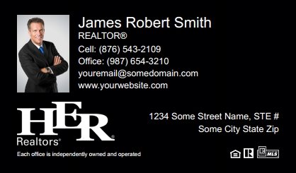 Her-Realtors-Business-Card-Compact-With-Small-Photo-TH04B-P1-L3-D3-Black