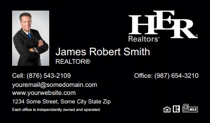Her-Realtors-Business-Card-Compact-With-Small-Photo-TH14B-P1-L3-D3-Black