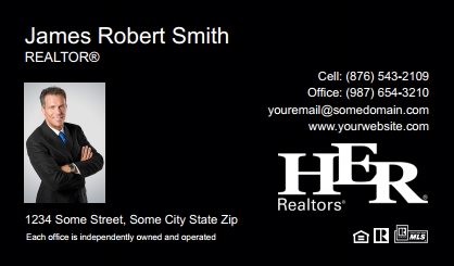 Her-Realtors-Business-Card-Compact-With-Small-Photo-TH21B-P1-L3-D3-Black