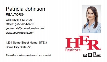 Her-Realtors-Business-Card-Compact-With-Small-Photo-TH23W-P2-L1-D1-White