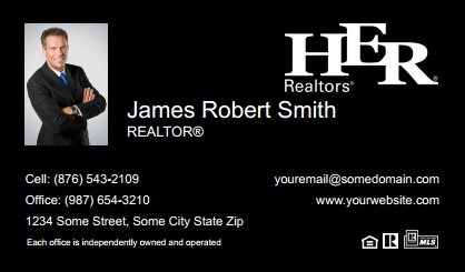 Her-Realtors-Business-Card-Compact-With-Small-Photo-TH25B-P1-L3-D3-Black
