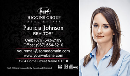 Higgins-Group-Business-Card-Core-With-Full-Photo-TH77-P2-L3-D3-Black-Others