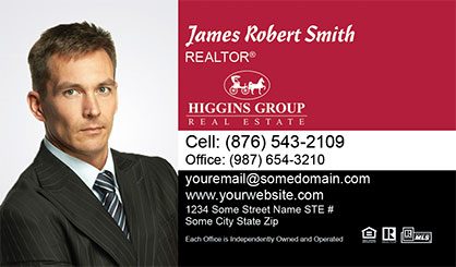 Higgins-Group-Business-Card-Core-With-Full-Photo-TH79-P1-L3-D3-Black-White-Red