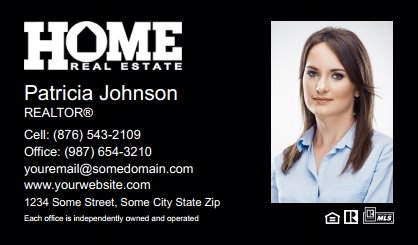 Home Real Estate Business Cards HRE-BC-004