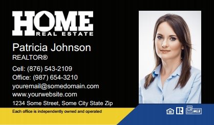 Home Real Estate Business Card Labels HRE-BCL-005