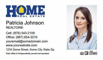 Home Real Estate Business Card Labels HRE-BCL-006
