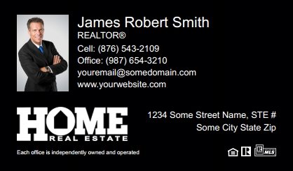 Home-Real-Estate-Business-Card-Compact-With-Small-Photo-TH04B-P1-L3-D3-Black