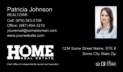 Home-Real-Estate-Business-Card-Compact-With-Small-Photo-TH05B-P2-L3-D3-Black