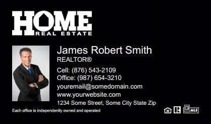 Home-Real-Estate-Business-Card-Compact-With-Small-Photo-TH12B-P1-L3-D3-Black