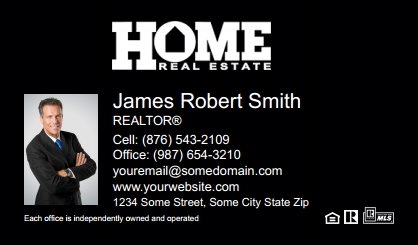 Home-Real-Estate-Business-Card-Compact-With-Small-Photo-TH13B-P1-L3-D3-Black