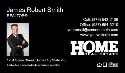 Home-Real-Estate-Business-Card-Compact-With-Small-Photo-TH21B-P1-L3-D3-Black