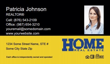 Home-Real-Estate-Business-Card-Compact-With-Small-Photo-TH23C-P2-L1-D1-Black-Others