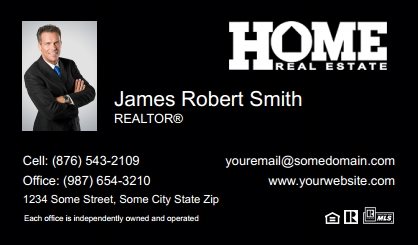 Home-Real-Estate-Business-Card-Compact-With-Small-Photo-TH25B-P1-L3-D3-Black
