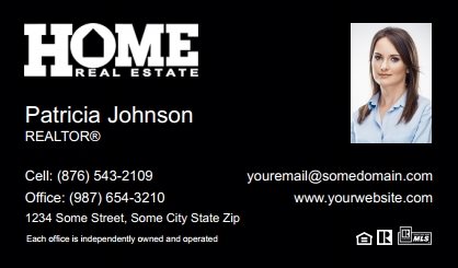 Home-Real-Estate-Business-Card-Compact-With-Small-Photo-TH26B-P2-L3-D3-Black