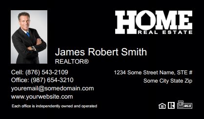 Home-Real-Estate-Business-Card-Compact-With-Small-Photo-TH27B-P1-L3-D3-Black