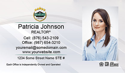 HomeLife-Business-Card-Core-With-Full-Photo-TH61-P2-L1-D1-White-Others
