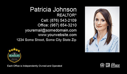 HomeLife-Business-Card-Core-With-Medium-Photo-TH55-P2-L3-D3-Black