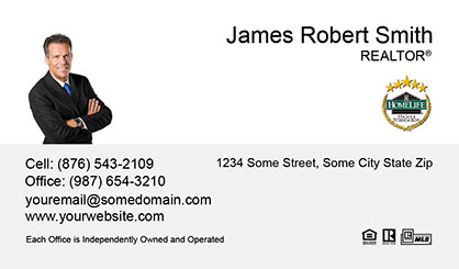 HomeLife-Business-Card-Core-With-Small-Photo-TH51-P1-L1-D1-White-Others