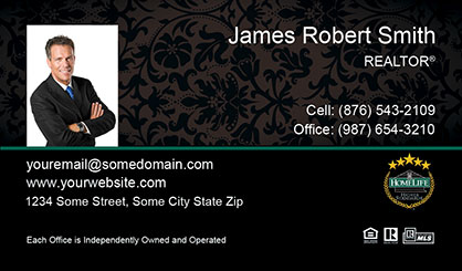 HomeLife-Business-Card-Core-With-Small-Photo-TH61-P1-L3-D3-Black-Others