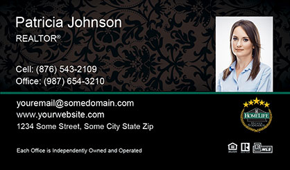 HomeLife-Business-Card-Core-With-Small-Photo-TH61-P2-L3-D3-Black-Others