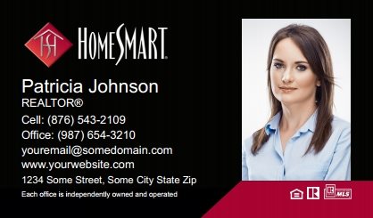Homesmart-Business-Card-Compact-With-Full-Photo-TH08C-P2-L3-D3-Black