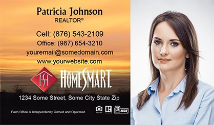 Homesmart-Business-Card-Compact-With-Full-Photo-TH25-P2-L3-D3-Sunset