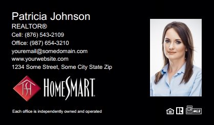 Homesmart-Business-Card-Compact-With-Medium-Photo-TH18B-P2-L3-D3-Black