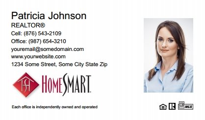 Homesmart-Business-Card-Compact-With-Medium-Photo-TH18W-P2-L1-D1-White