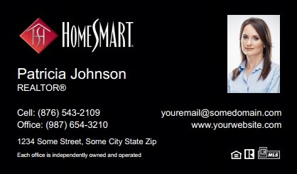 Homesmart-Business-Card-Compact-With-Small-Photo-TH02B-P2-L3-D3-Black