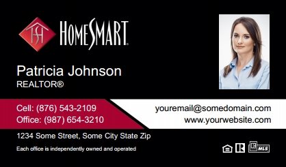 Homesmart-Business-Card-Compact-With-Small-Photo-TH02C-P2-L3-D3-Black-White