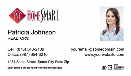 Homesmart-Business-Card-Compact-With-Small-Photo-TH02W-P2-L1-D1-White