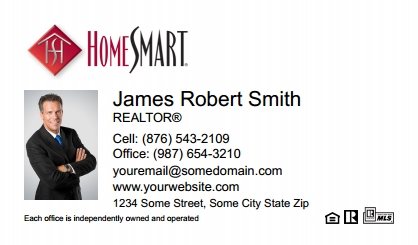 Homesmart-Business-Card-Compact-With-Small-Photo-TH12W-P1-L1-D1-White