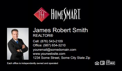 Homesmart-Business-Card-Compact-With-Small-Photo-TH13B-P1-L3-D3-Black