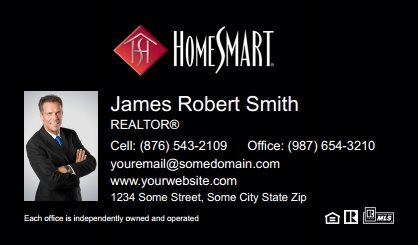 Homesmart-Business-Card-Compact-With-Small-Photo-TH16B-P1-L3-D3-Black
