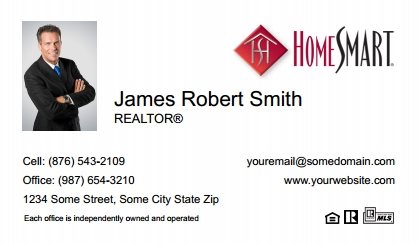 Homesmart-Business-Card-Compact-With-Small-Photo-TH25W-P1-L1-D1-White