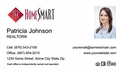 Homesmart-Business-Card-Compact-With-Small-Photo-TH26W-P2-L1-D1-White