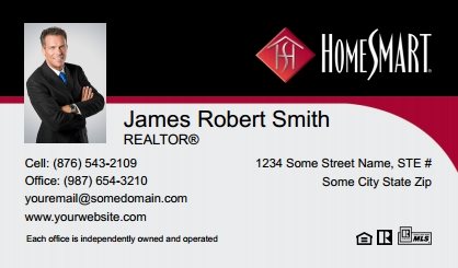 Homesmart-Business-Card-Compact-With-Small-Photo-TH27C-P1-L3-D1-Black-White