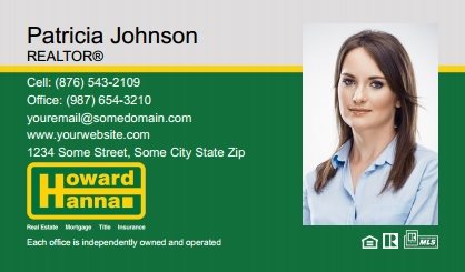 Howard-Hanna-Business-Card-Compact-With-Full-Photo-TH03C-P2-L3-D3-Green-Others